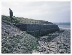 海岸防御用石笼网